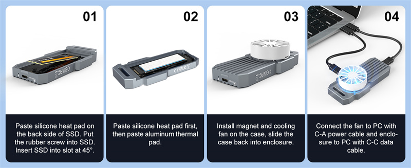 MAIWO-K1719-USB4-40Gbps-M2-NVMe-SSD-Aluminum-Alloy-Gehaumluse-externes-M2-Gehaumluse-kompatibel-mit--2004942-6